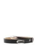 OUR LEGACY twin-tongue belt - Brown