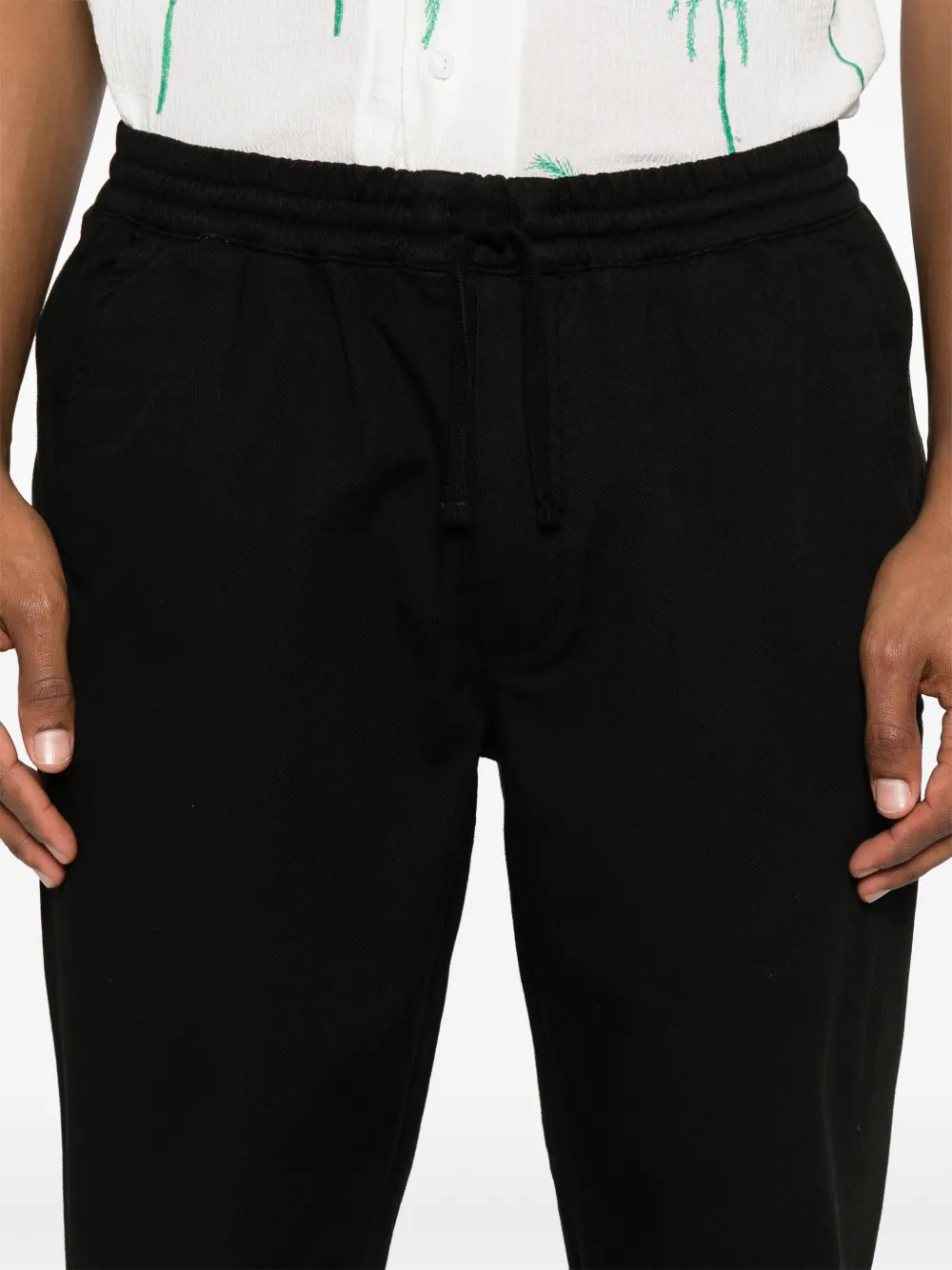 Shop Maison Labiche Arcade Trousers In Black