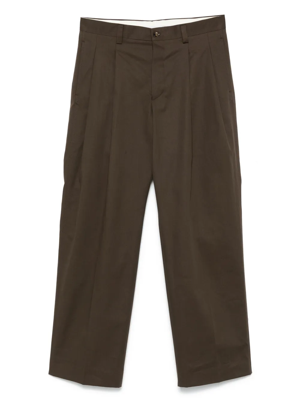 double-pleat trousers