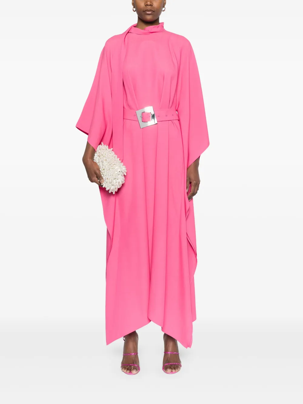 Taller Marmo La Luna maxi-jurk - Roze