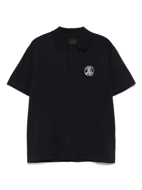 Givenchy playera tipo polo con logo en jacquard