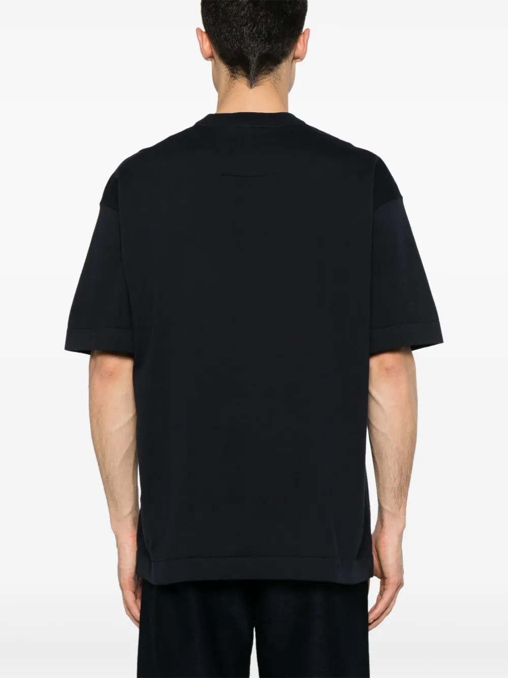 Givenchy logo-jacquard T-shirt Blauw