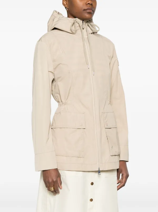 直営店直送【MONCLER】LEANDRO PARKA JACKET パーカージャケット Leandro poplin parka in black - Moncler | Mytheresa