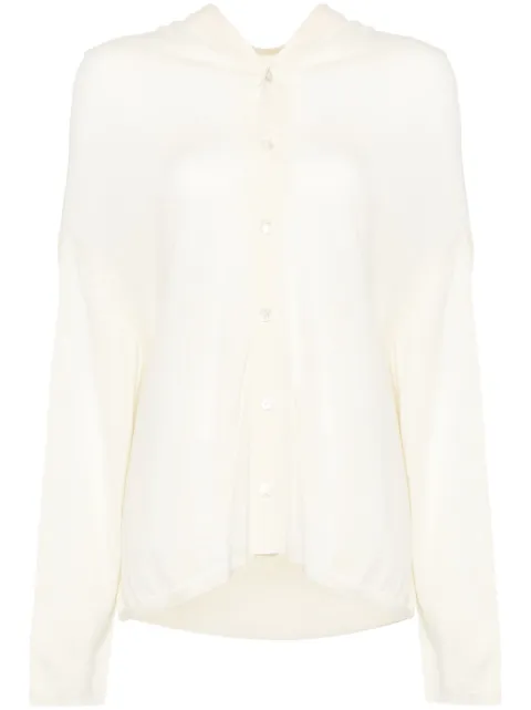 Comme Des Garçons 후드 가디건