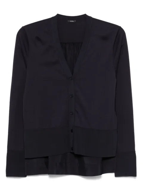 JOSEPH contrasting-panel top