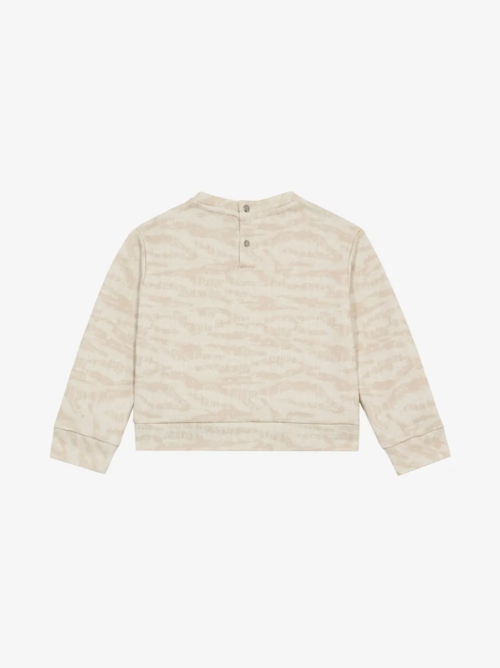 Roberto Cavalli Junior Sweater met logopatch Beige