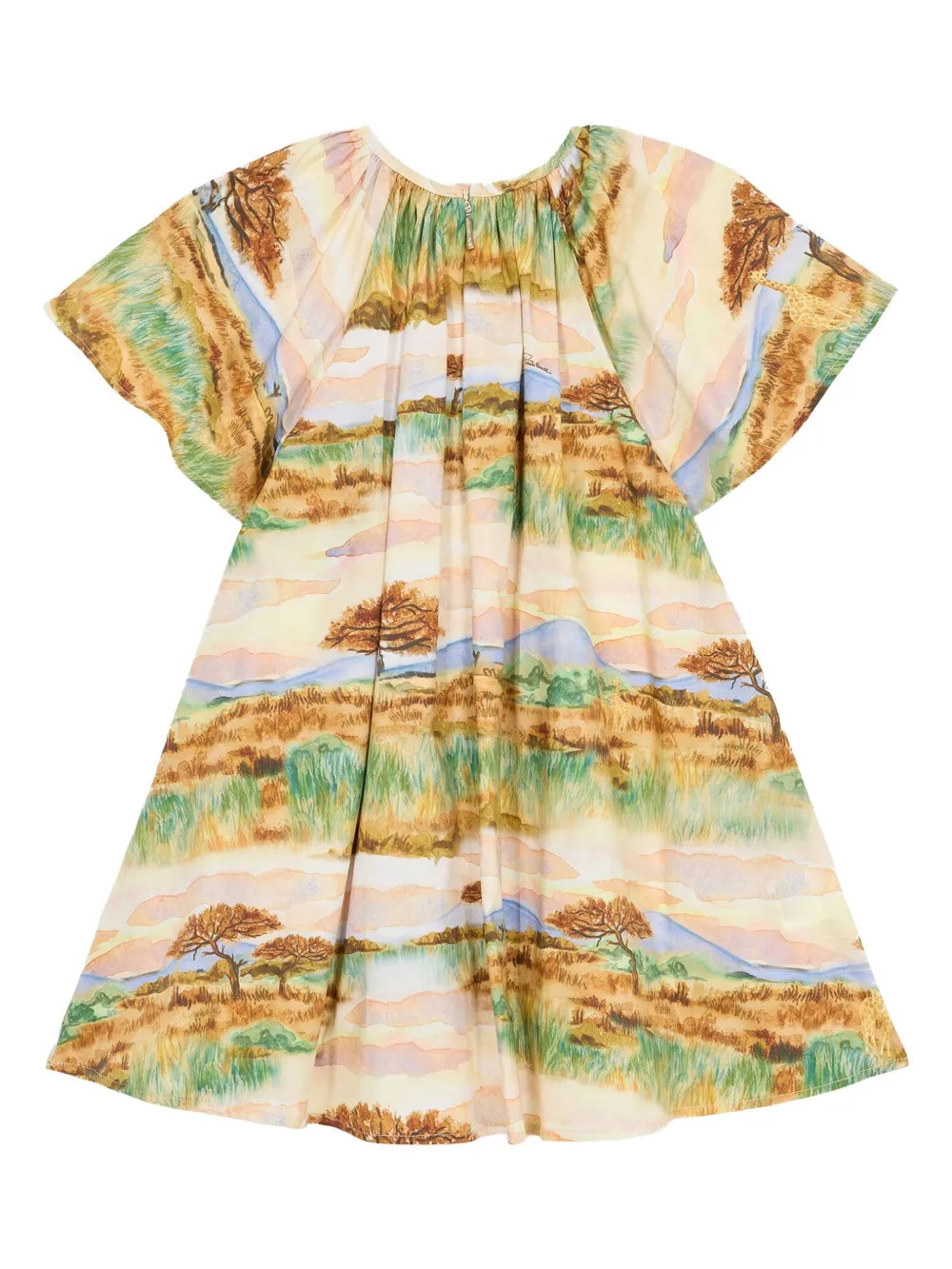 Roberto Cavalli Junior فستان بطبعة سفاري | فساتين كاجوال | Image 2