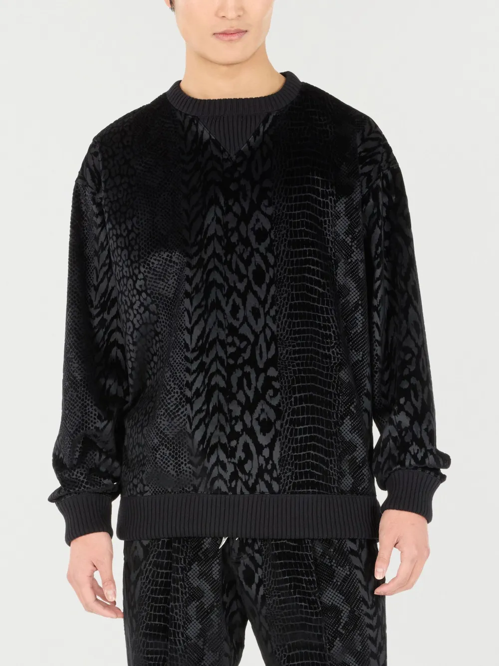 Roberto Cavalli Katoenen trui Zwart