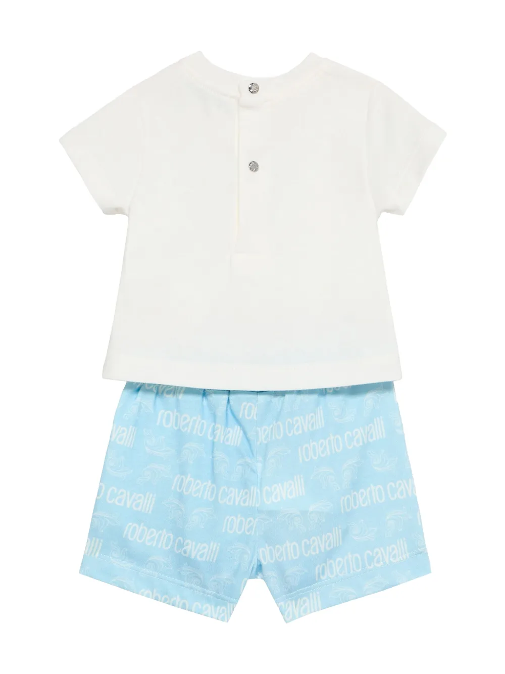 Roberto Cavalli Junior Shorts mit Logo-Print (2er-Set) | Kurze Sets | Image 2