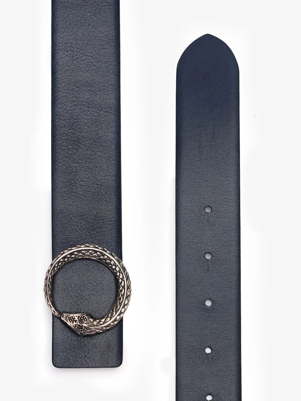 Roberto Cavalli Leren riem Zwart