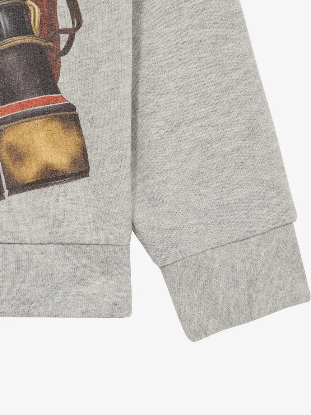 Roberto Cavalli Junior Sweater met logoprint Grijs