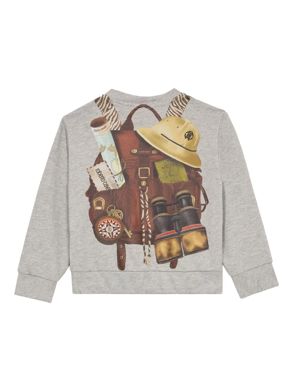 Roberto Cavalli Junior logo-print sweatshirt | Jumpers & Sweatshirts | Image 2