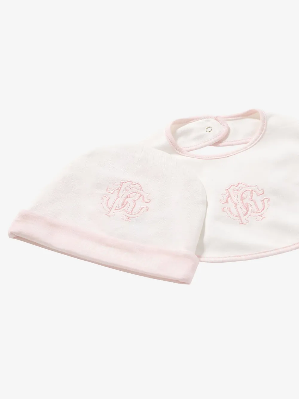 Roberto Cavalli Junior Pyjama met geborduurd logo Beige