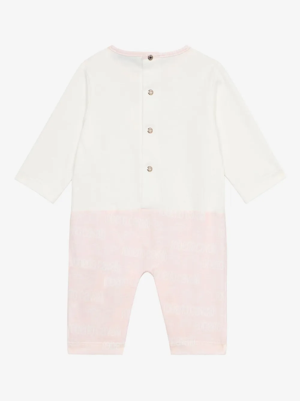 Roberto Cavalli Junior Pyjama met geborduurd logo Beige