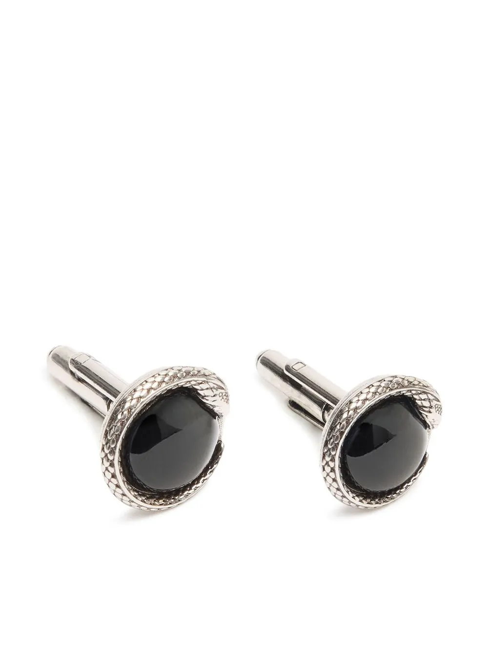 Roberto Cavalli Snake cufflinks | Silver | Image 1