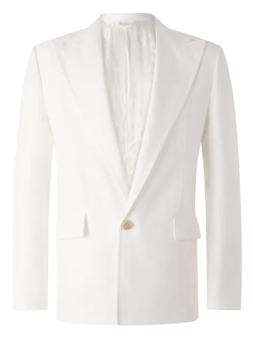 Blazer à simple boutonnage - Roberto Cavalli - Modalova