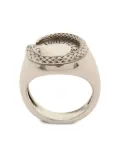 Roberto Cavalli Snake ring - Silver