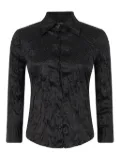 Roberto Cavalli crinkled-effect shirt - Black