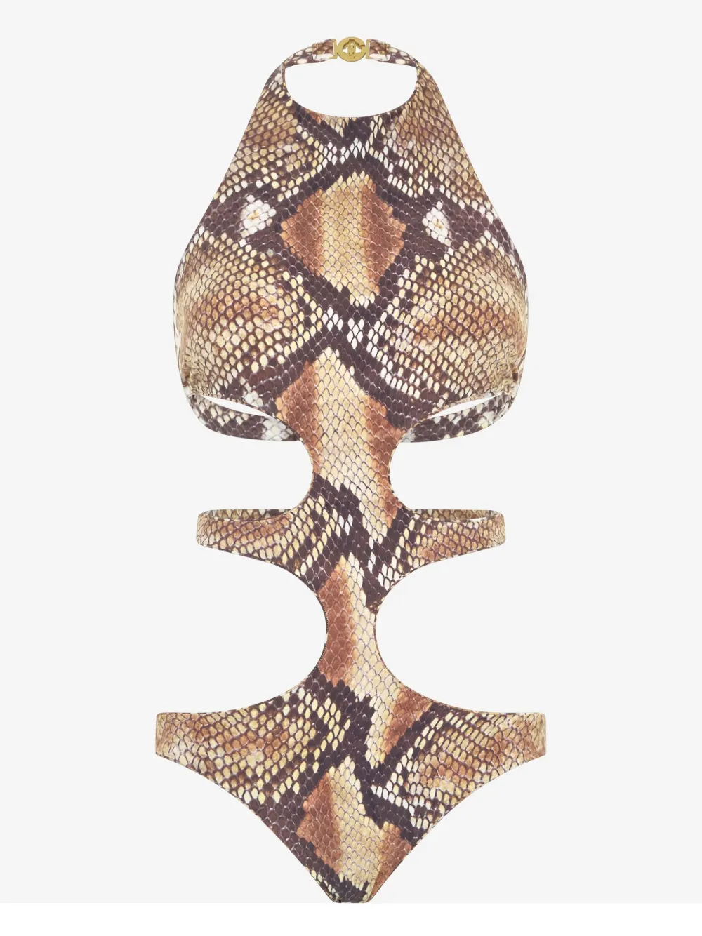 Roberto Cavalli python swimsuit Bruin