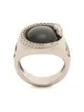 Roberto Cavalli Snake ring - Silver