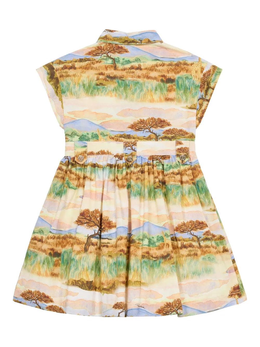 Roberto Cavalli Junior graphic-print dress | Girls Casual Dresses | Image 2