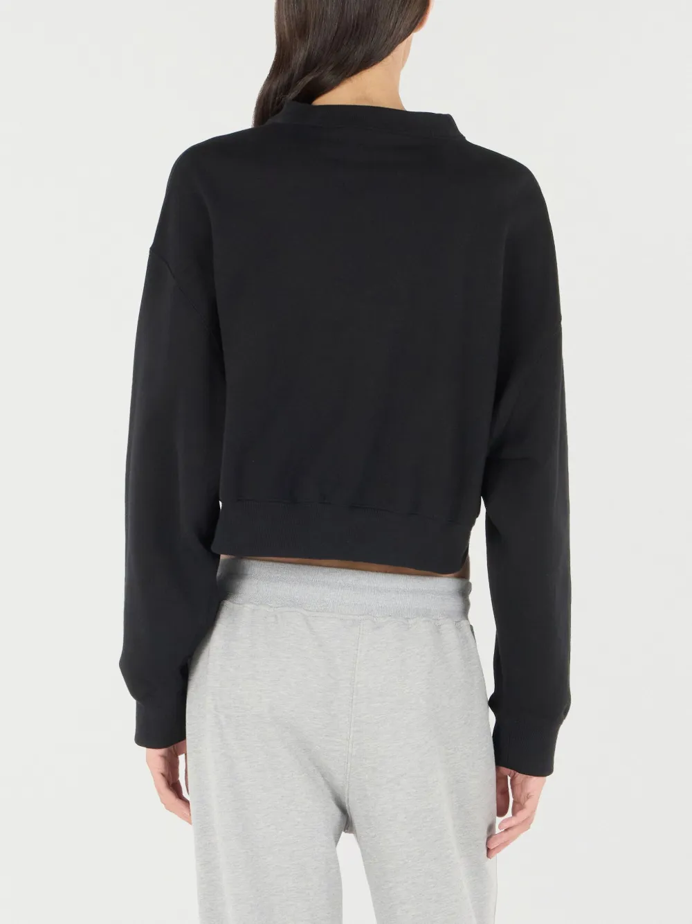 Roberto Cavalli Cropped sweater Zwart