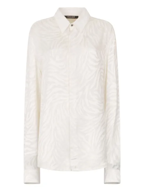 Roberto Cavalli chemise à imprimé tigre