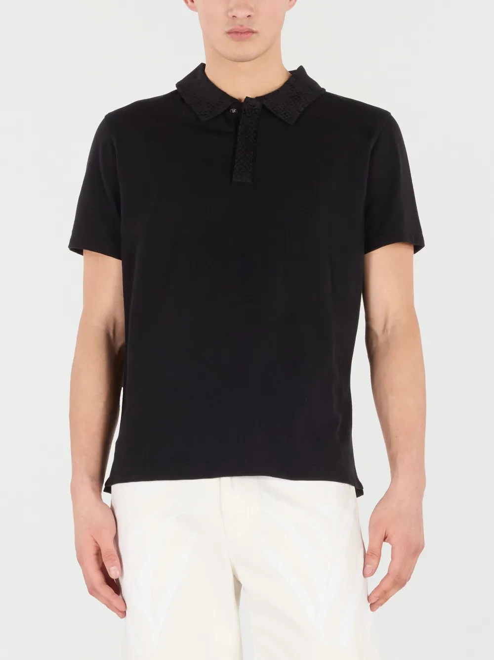 Roberto Cavalli Katoenen poloshirt Zwart