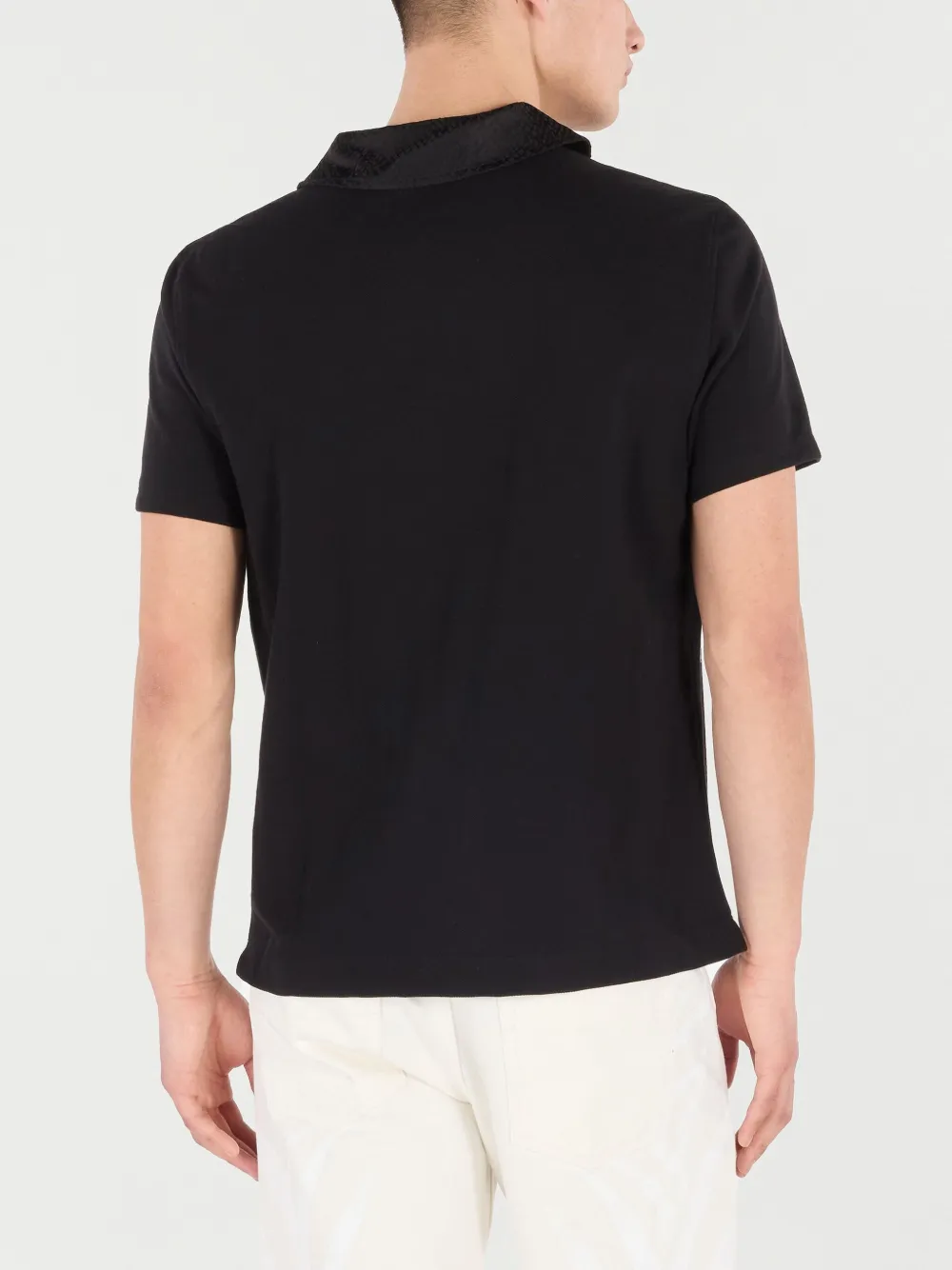 Roberto Cavalli Katoenen poloshirt Zwart