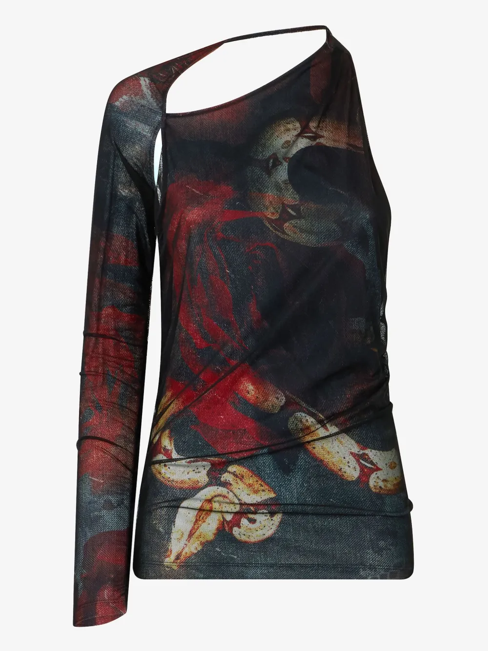 Roberto Cavalli printed top Rood