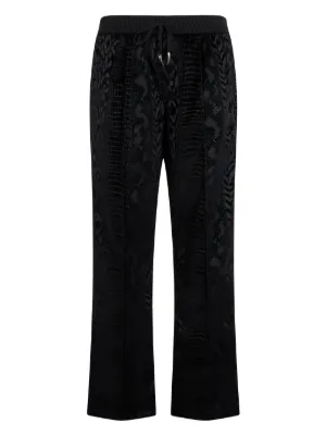 Pantalon Skinny En Jean Noir Roberto Cavalli Pour Homme - Occasion En Très Bon état