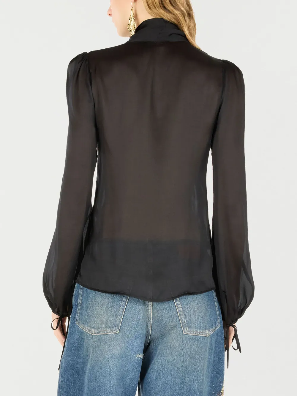 ROBERTO CAVALLI SILK BLOUSE