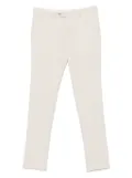 Manuel Ritz logo-patch trousers - Neutrals