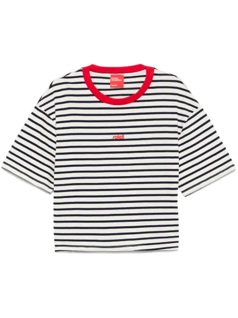 Merci playera con motivo de rayas