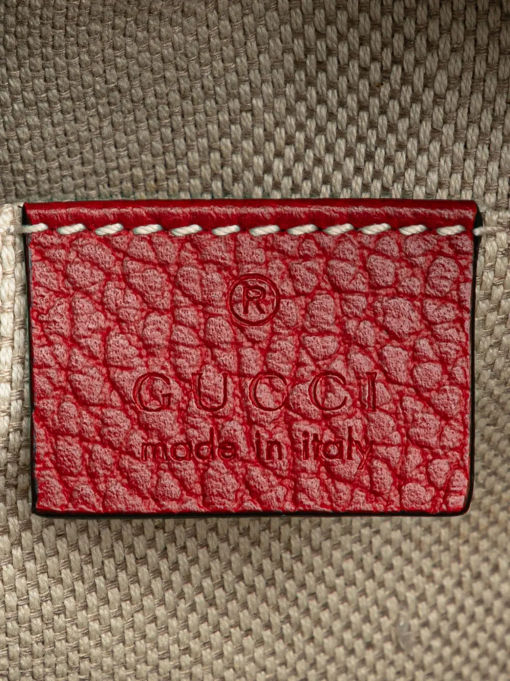 Gucci Pre-Owned Borsa a tracolla Soho Disco piccola in pelle bicolore 2000-2015 | Image 5