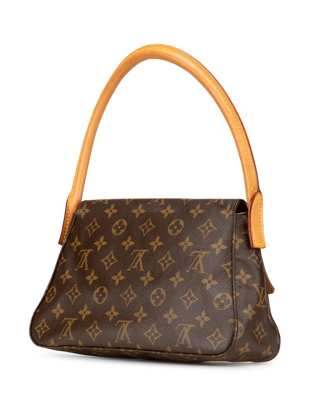 Louis Vuitton Pre-Owned 2004 Monogram Mini Looping schoudertas - Bruin