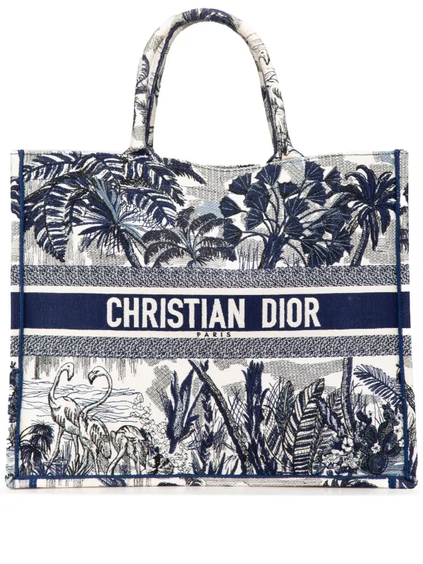 Christian Dior Pre-Owned 2020 ラージ キャンバス エンブロイ