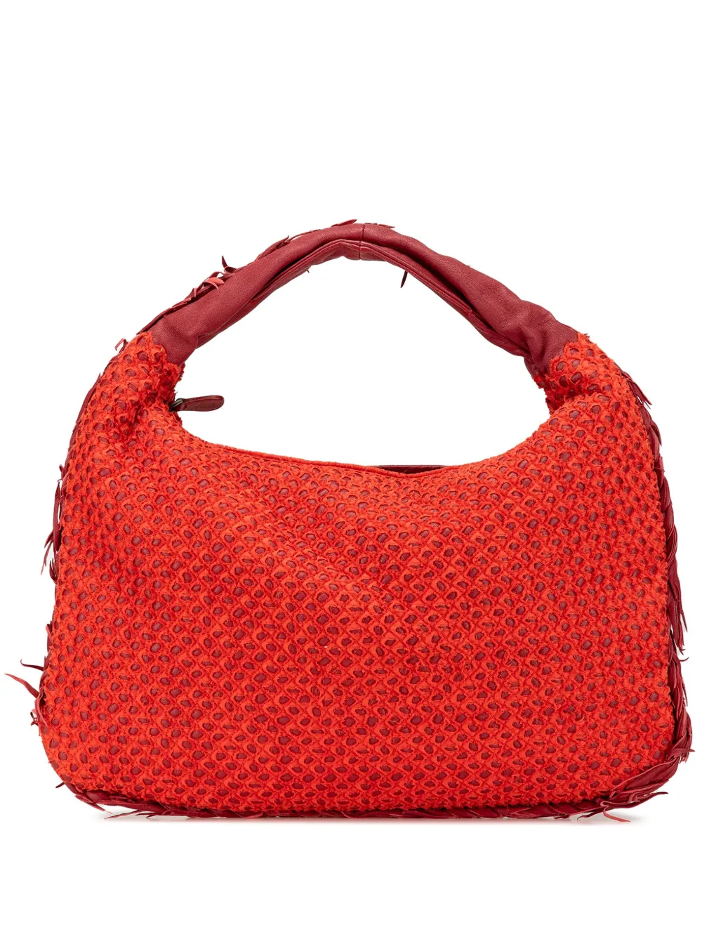 2012-2024 Small Quilted Nappa and Distressed Silk Veneta hobo bag