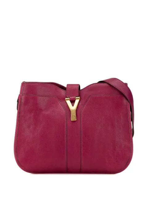 Saint Laurent Pre-Owned bolsa crossbody Medium Leather Cabas Chyc 2000-2024