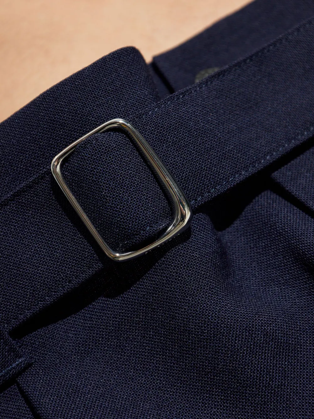 Jacquemus Geplooide shorts Blauw
