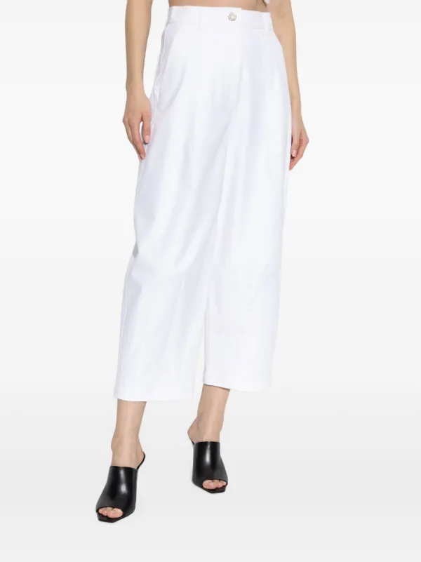 Max Mara Mina パンツ | ホワイト | FARFETCH JP