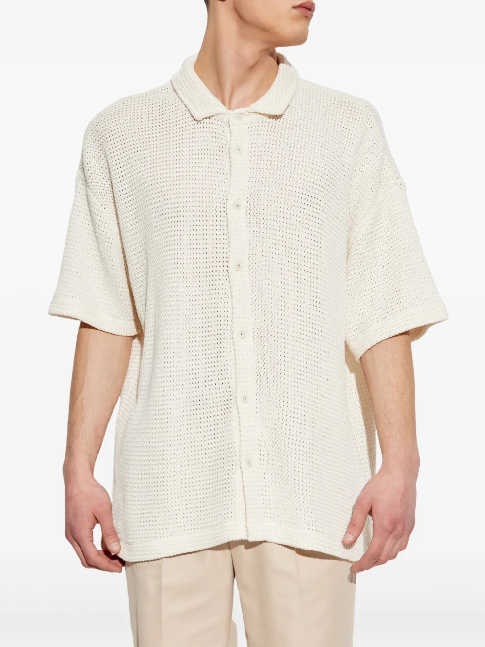Shop Allsaints Munroe Shirt In White
