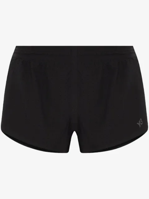 Y-3 shorts de running con detalle del logo