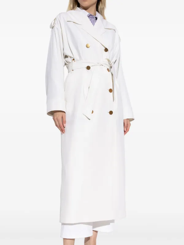 Max Mara Tirana コート | ホワイト | FARFETCH JP