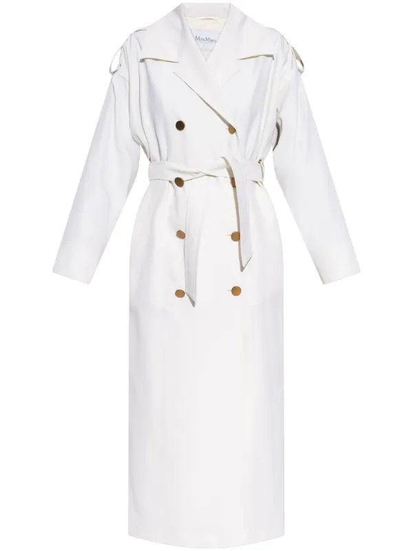 Max Mara Tirana コート | ホワイト | FARFETCH JP