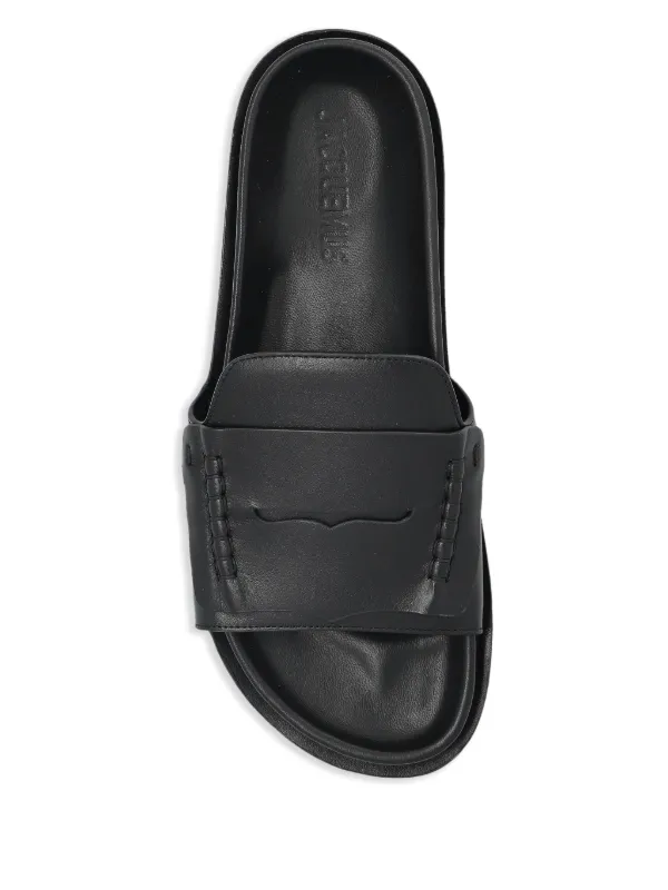Jacquemus The Mocassin サンダル | ブラック | FARFETCH JP