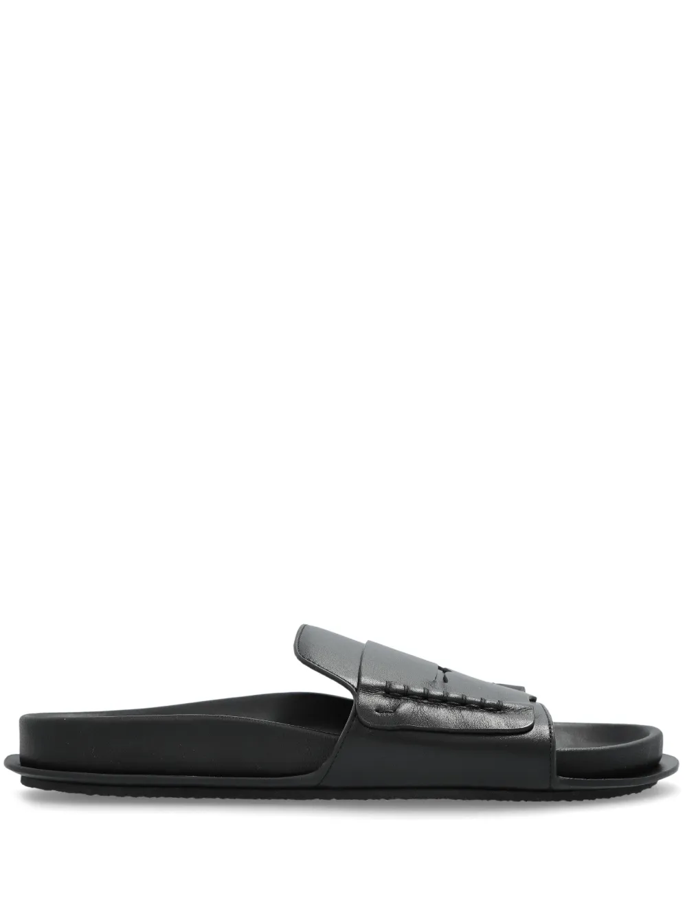 Jacquemus The Mocassin slides Black