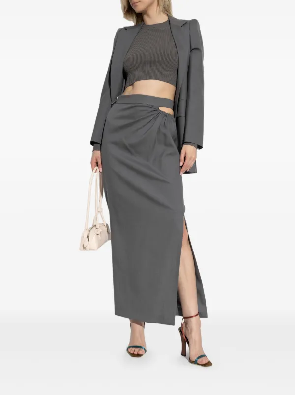 ミニスカート MAX MARA Women Skirts 2511101283002 Grey Skirts Mini skirt Woman | Max Mara