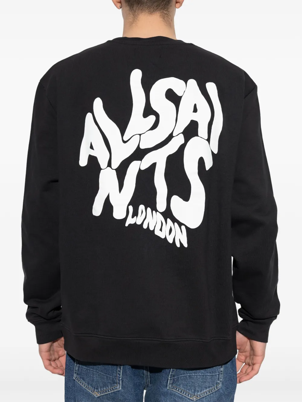 AllSaints Orlando sweater Zwart