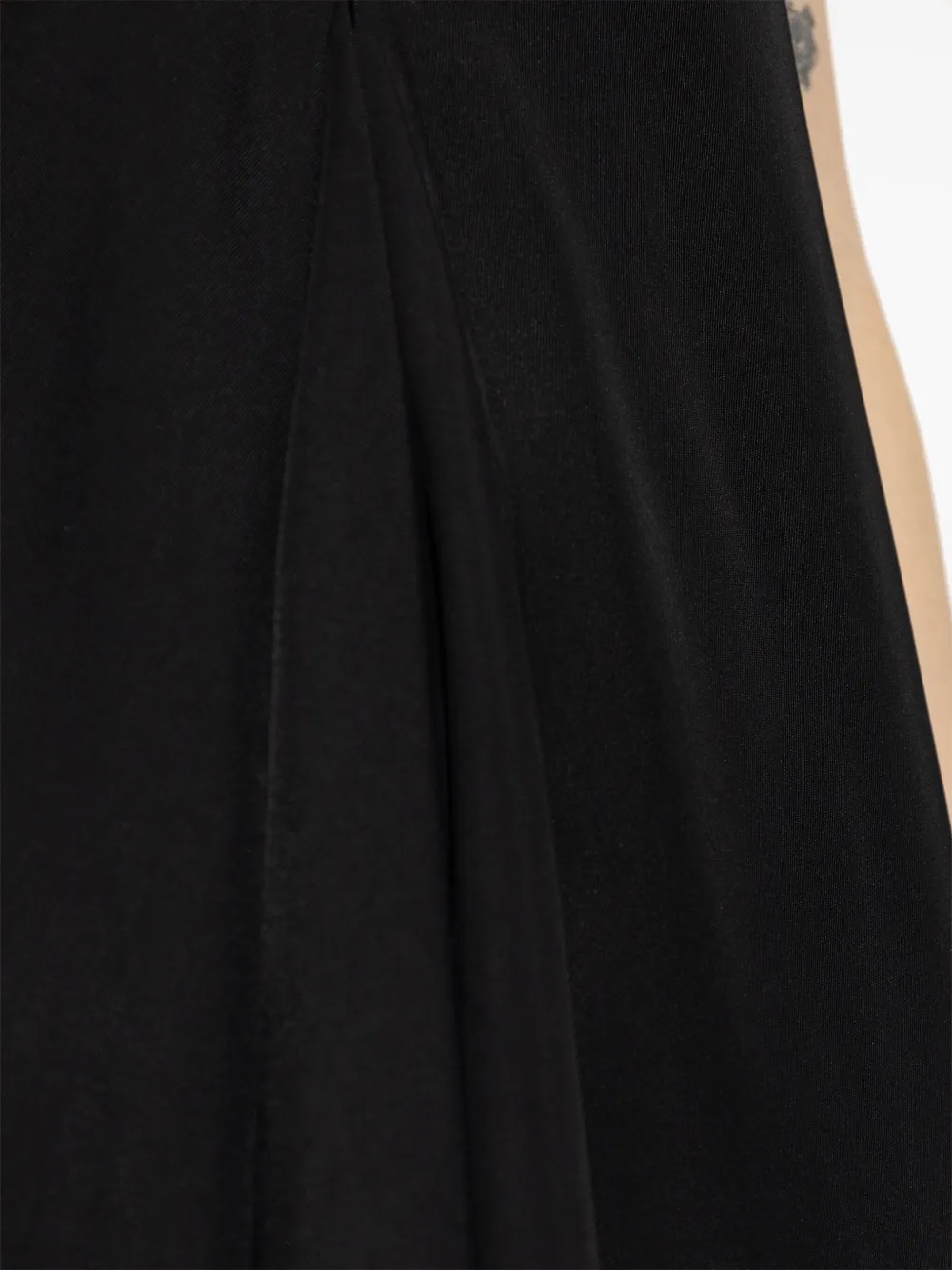 Sportmax Acline maxi-jurk Zwart